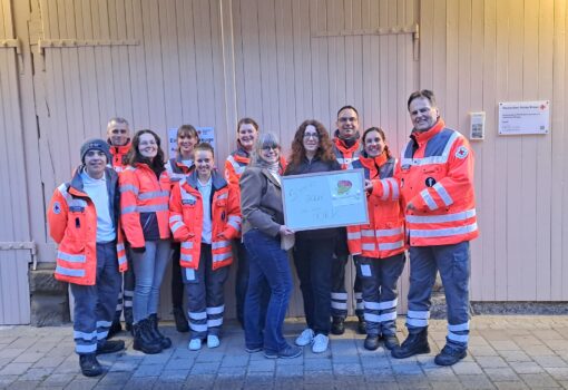 Spende für „Kilometer gegen Krebs“